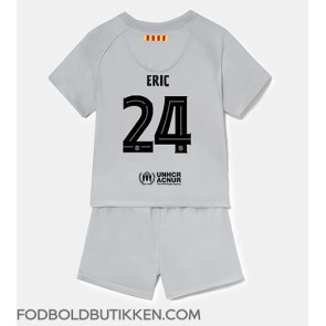 Barcelona Eric Garcia #24 Tredjetrøje Børn 2022-23 Kortærmet (+ Korte bukser)